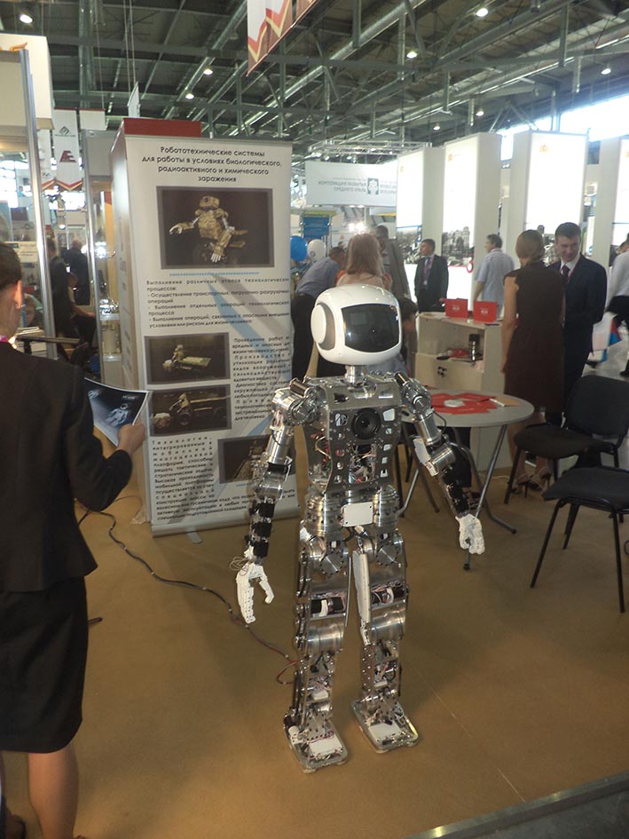 Робототехнические системы на выставке ИННОПРОМ-2013